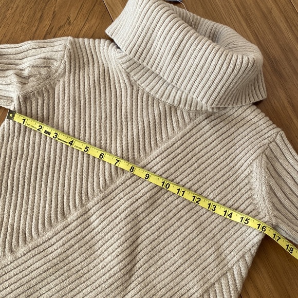 ANN TAYLOR RIBBED COWL NECK SWEATER - Picture 8 of 12